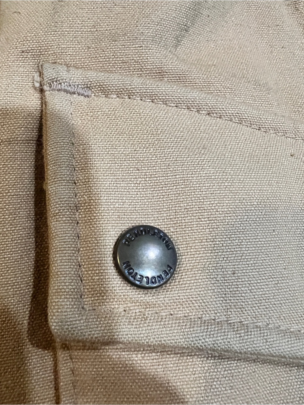 Pendleton Tan Field Jacket - Picture 8 of 15